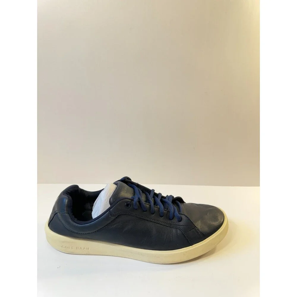 Cole Haan Mens Grand Crosscourt Daily Leather Navy US 10